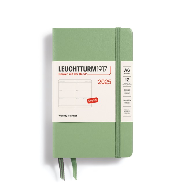 LEUCHTTURM1917 Pocket (A6) Weekly Planner 2025