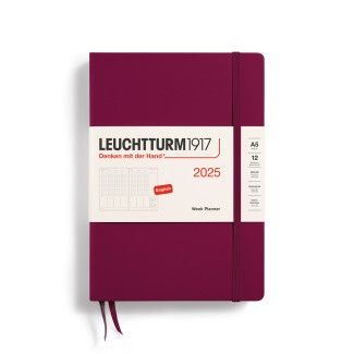 LEUCHTTURM1917 Medium (A5) Week Planner 2025