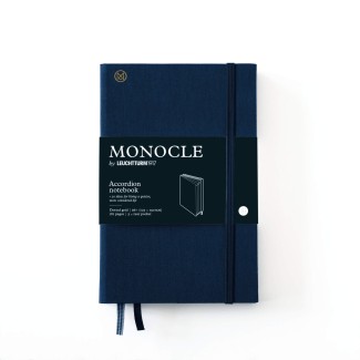 Monocle Wallet / Accordion Notebook (B6+) Paperback Hardcover